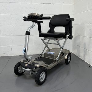Small Silver Scooter