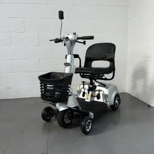 Mid Size Silver Mobility Scooter